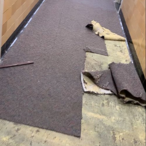 Carpet Replacement IL School for the Deaf, Jacksonville